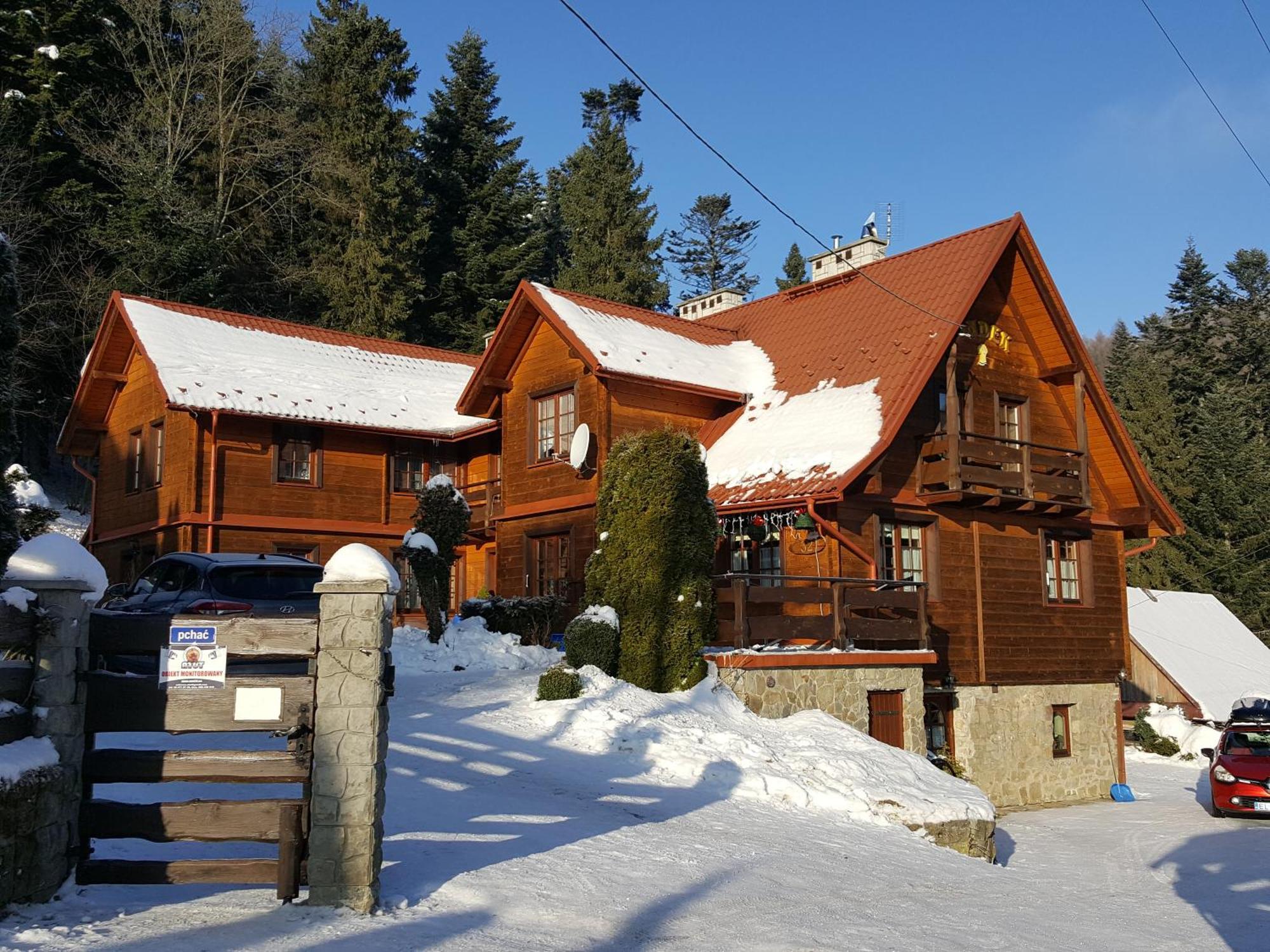 Dom Goscinny Dudek Krynica Zdroj Exterior foto